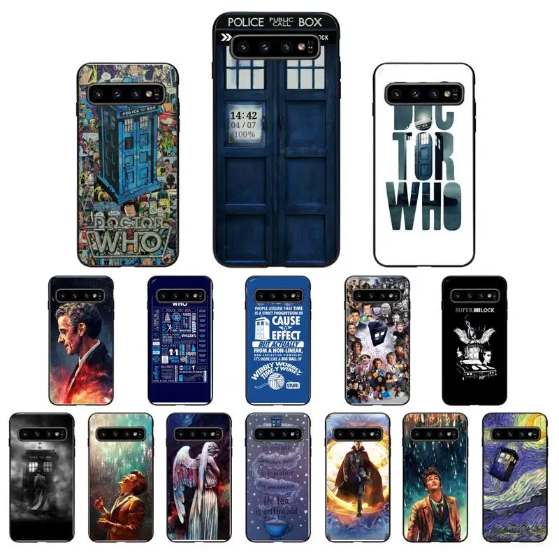 Чехол Maiyaca Tardis Box для Samsung Galaxy S10 Plus S10E S20 UlTRA S7 S8 S9 S10lite plus | Мобильные телефоны и