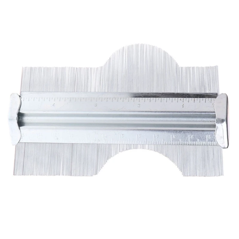

125mm/5\" Profile Contour Gauge Metal Deep Decorating Tiling Template Tiles Tool