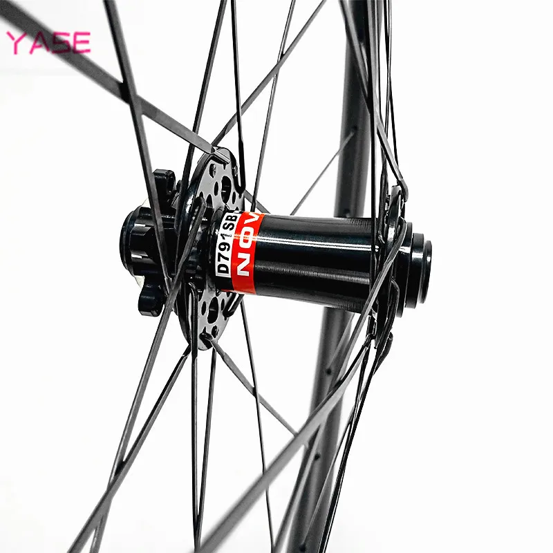 YASE 29er углеродная mtb Колесная 30x25 мм бескамерная Аро 29 mtb Ассиметрия boost NOVATEC D791SB D792SB 110x15 148x12 велосипедные дисковые колеса