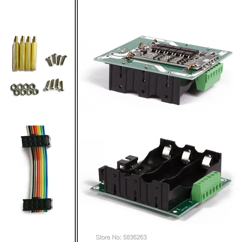 12V 3S Батарея пакет высокого Мощность 18650 Литий Питание стены коробка BMS DIY
