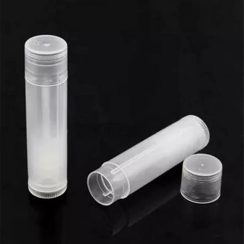 

100PCS empty cosmetic chopsticks lip gloss tube lipstick lipstick box with lid container DIY