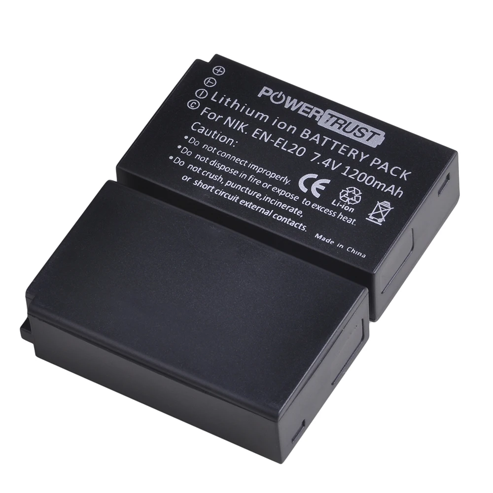 EN-EL20 EN-EL20A EL20 en el20 батарея+ lcd USB двойное зарядное устройство с портом type C для Nikon Coolpix P1000 Nikon1 J1, J2, J3 Nikon1 AW1