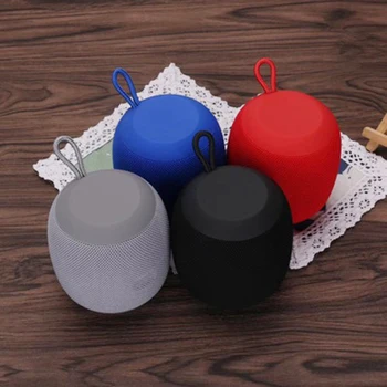 

Ellipse Portable Bluetooth Mini Speaker Handsfree Internal magnetic speaker can be inserted into TF card bluetooth speaker