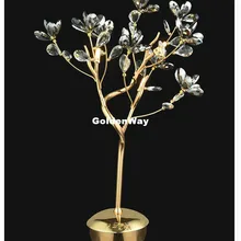 Современный скандинавский Хрустальный светодиодный светильник, настольная лампа, золотые настольные лампы, торшер, прикроватная лампа для спальни, отеля, гостиной, украшения для дома