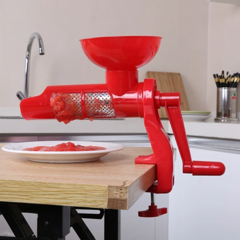 

Tomato Sauce Juicer Plastic Hand Manual for Tomatos Juice Multifunctional Kitchen Accessories Gadgets Fruits Tools