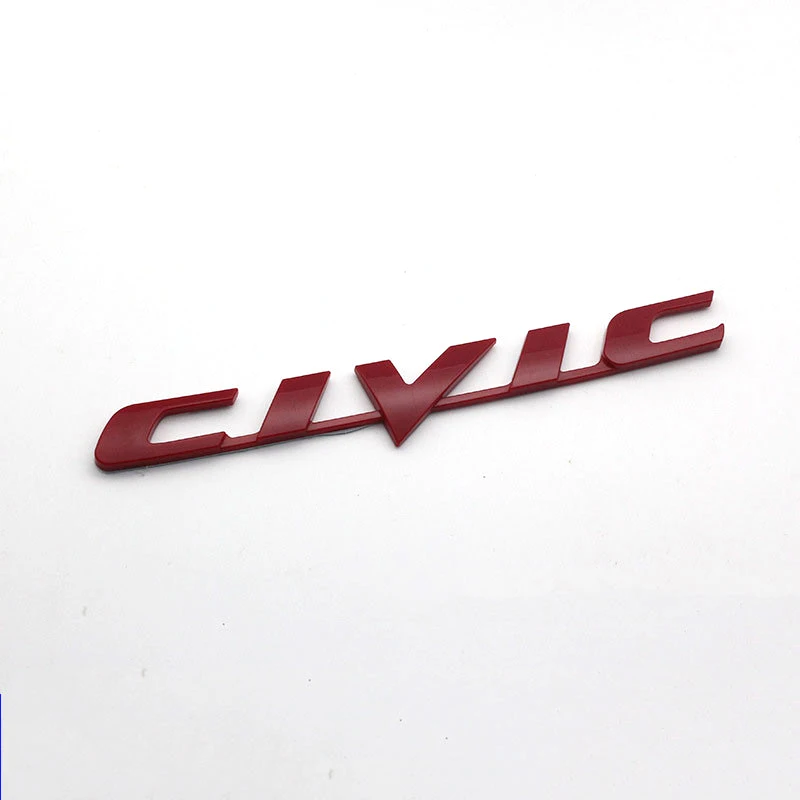 Для Honda Hybrid Civic Fit Jazz CRV Accord Odyssey Insight Spirior CRZ Typer Mugen боковой хвост наклейка эмблема Авто модификация