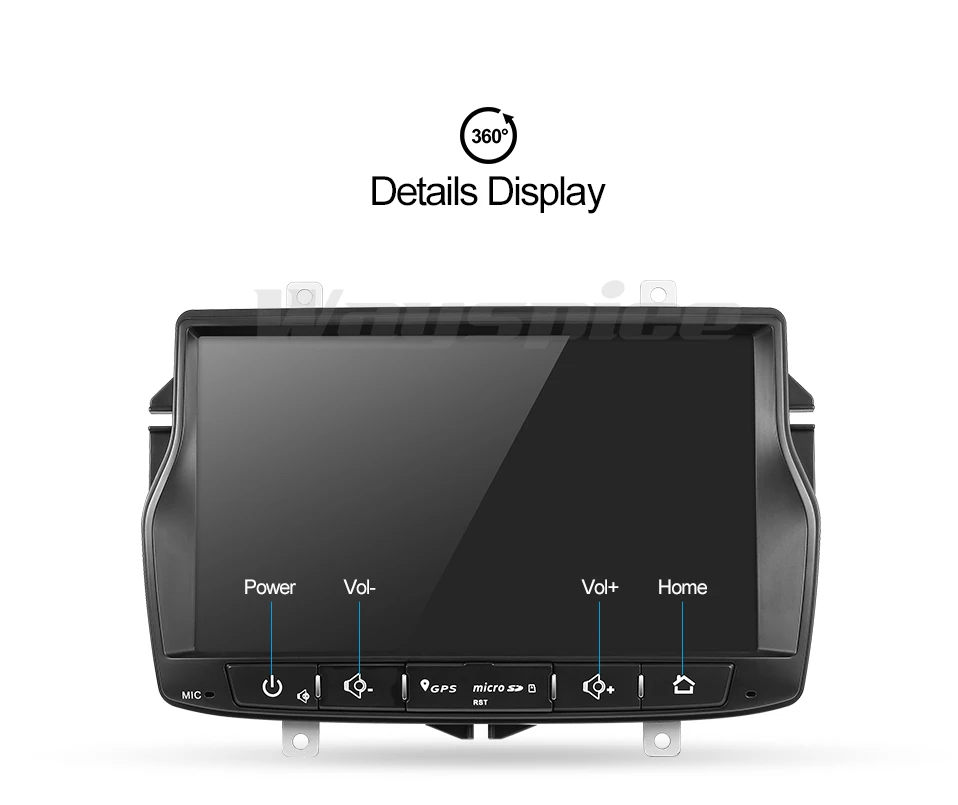 CLDA8071 32G android 9,0 PX30 автомобильный dvd для Lada Vesta автомобильный Радио Аудио Видео плеер gps навигация автомобильный стереоплеер