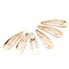 100PCS/lot Gold Hair Clip BB Hairpins Barrettes Styling Tools Fashion Women Girls Hair Accessories Headwear Headdress 4/5/6cm