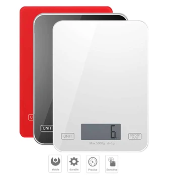 

5kg/1g Kitchen Scale Portable Mini Digital High Precision Weighing For Food Tea Electronic Pocket Professional Weight Machine