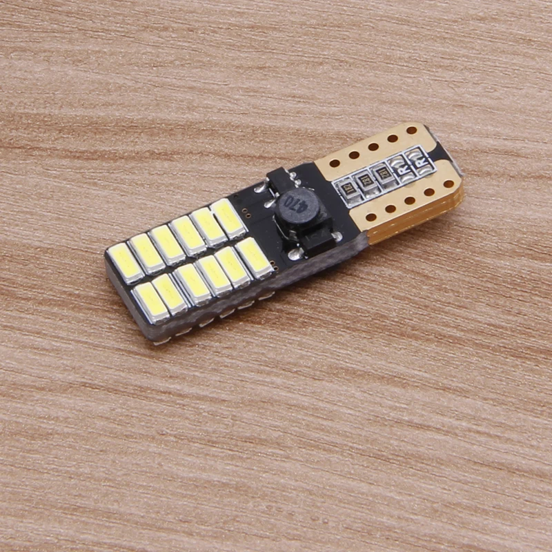 DC 12V T10 4014 SMD 24 светодиодный Автомобильный авто светильник лампочка источника