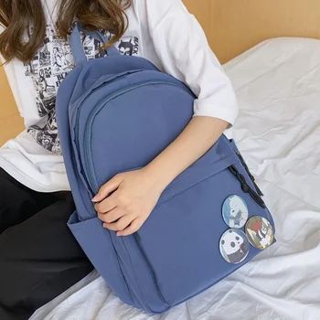 

DIFA High quality waterproof nylon Women Backpack Large capacity schoolbags for students Daily backpack Unisex Travel Mochilas