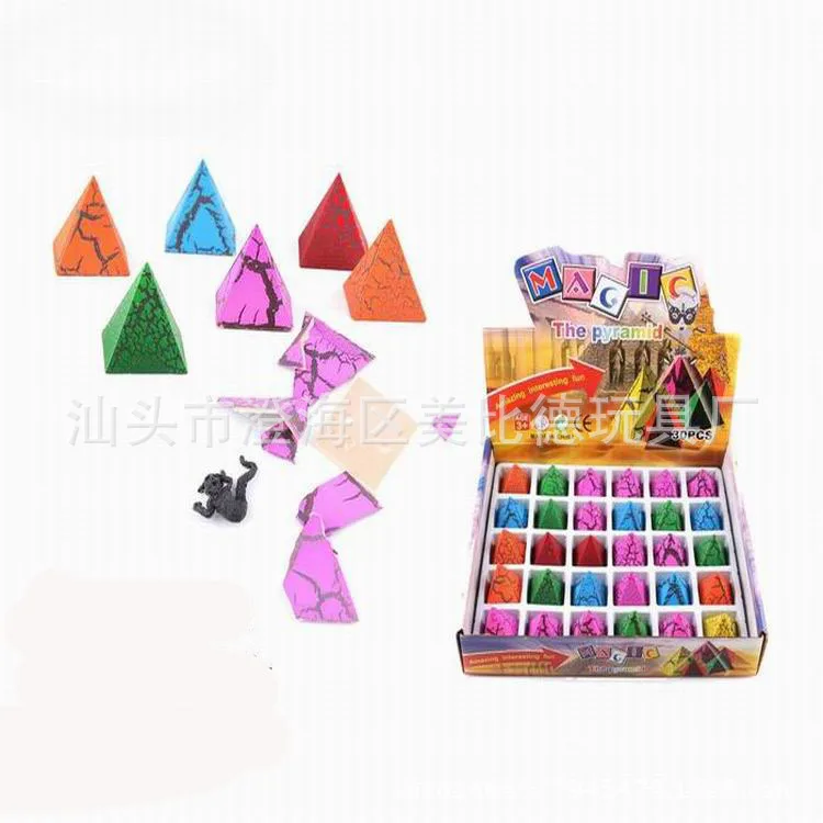 

Children'S Educational Toy Pyramid Resurrection Egypt Pharaoh Bubble Water Expansion Toys Scientific And Educational Toy