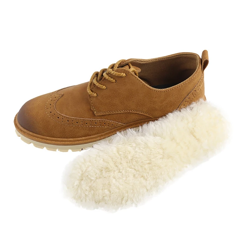 

Fleece Thermal Insoles Unisex Breathable Thermal Insoles For Shoes Winter Snow Boots Wool Warm Insoles Heated Insert Cushion New