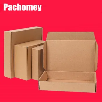 

10pcs/lot Corrugated Shipping Boxes Packaging Mailer Box Clothing Hair Wigs Gift Package 20062101