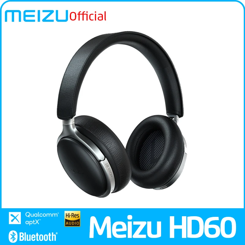 Meizu HD60, AptX, Bluetooth 5,0, наушники, ANC, с активным шумоподавлением, беспроводная гарнитура, супер HiFi, глубокий бас, 20H