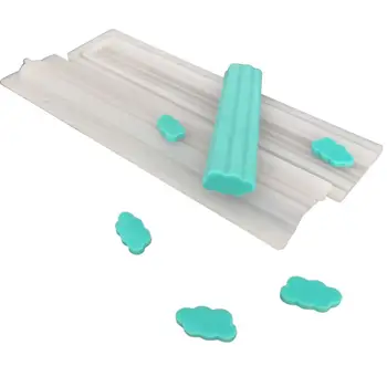 

Mold Cloud Handmade Soap Mould Jelly Pudding Soap Mold Soap Tube Mold Random Color Heat-resistant Temperature Quick Delivery