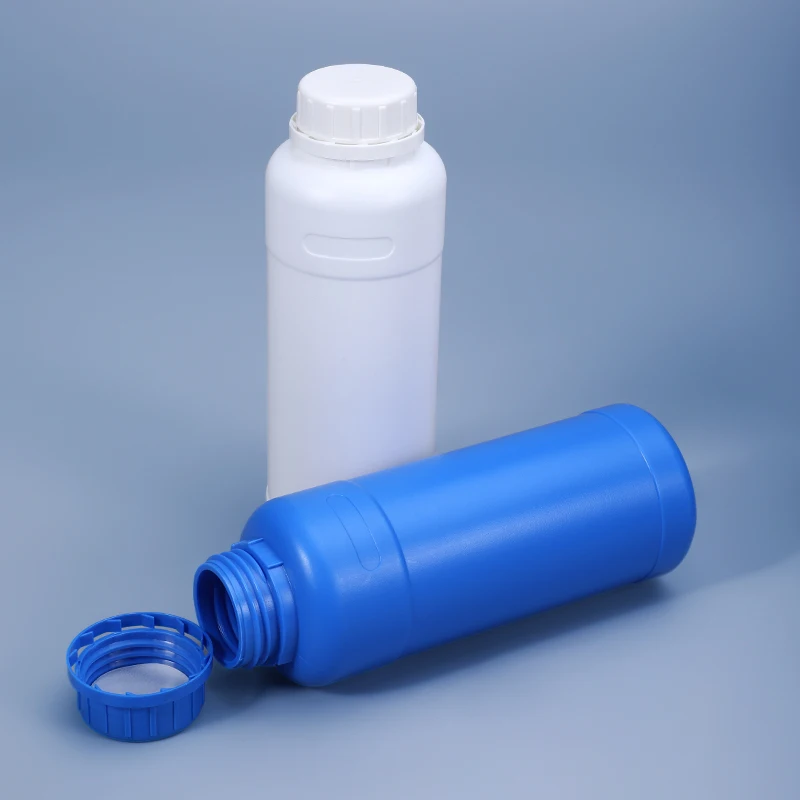 500ML Empty Plastic Bottle Chemical Liquid Disinfectant Storage Container Airtight Sealing Reusable Bottle 1Pcs