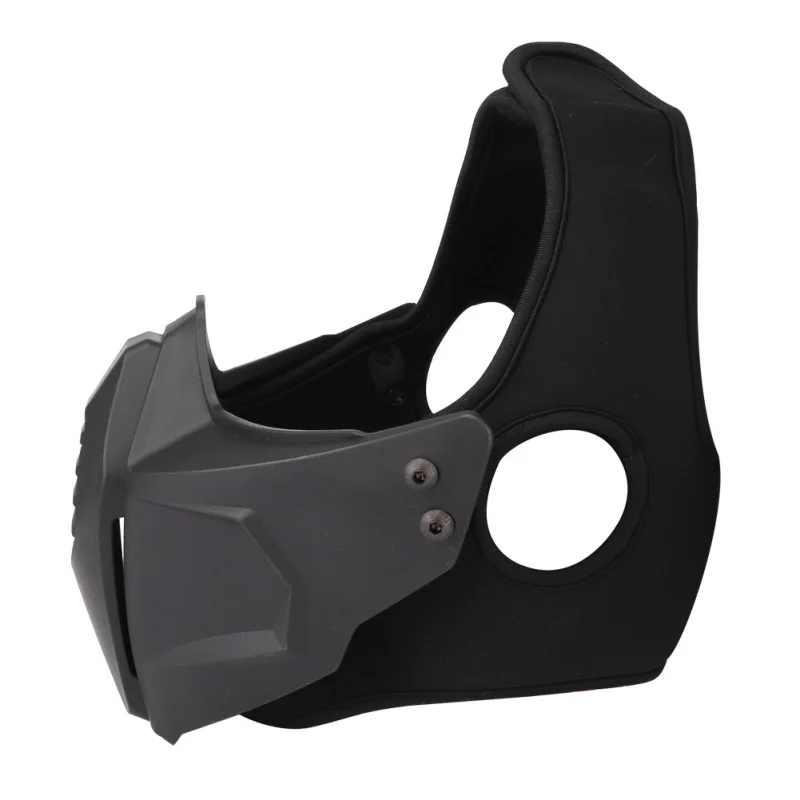Tactical) Hunting Mask Airsoft Face Mask Shooting Wargames Camo Half Face Protective Lower Mask Paintball Protection Mask