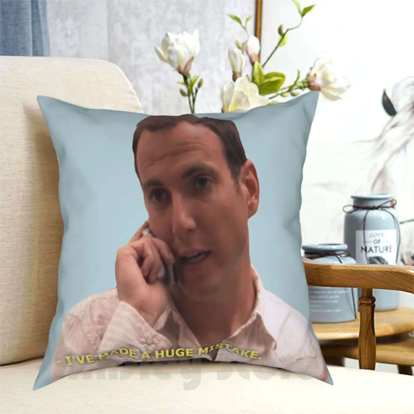 

I`Ve Made A Huge Mistake. Pillow Case Printed Home Soft DIY Pillow cover Arrested Development Funny Ive Made A Huge Mistake