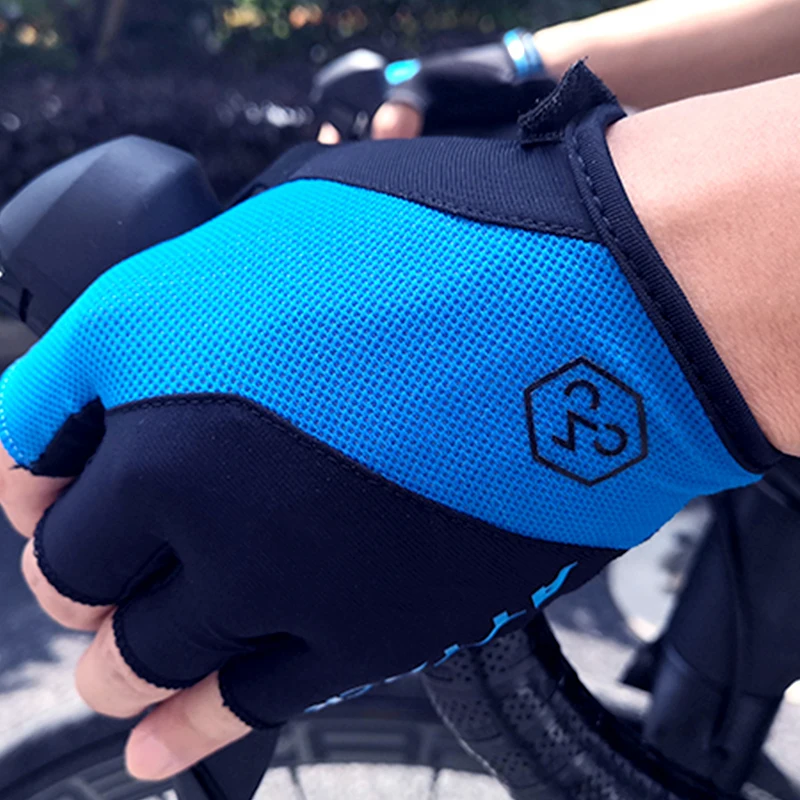 Cycling Gloves Sweat Absorption Silica Palm Bike Gloves Breathable