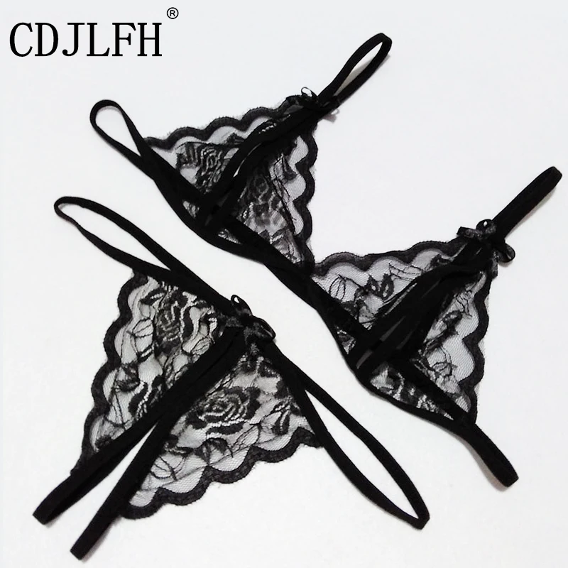 Sexy Bra Transparent Lingerie Femme Invisible Push Up Bra Set Seamless Wire Free Bras Intimates Sexy Underwear Set Lace Bralette