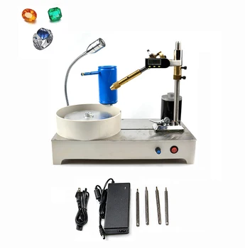 

Gemstone Grinding Faceting Machine Digital Display Gem Jade Angle Machine Jewelry Polisher AC 100-240V