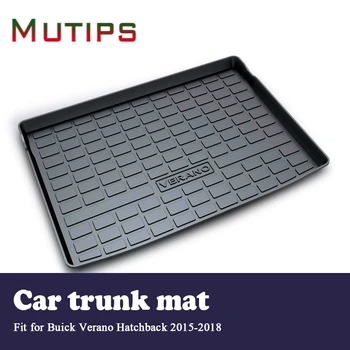 

Mutips Car Cargo rear trunk mat For Buick Verano Hatchback 2015 2016 2017 2018 Styling Boot Liner Tray Anti-slip Accessories pad