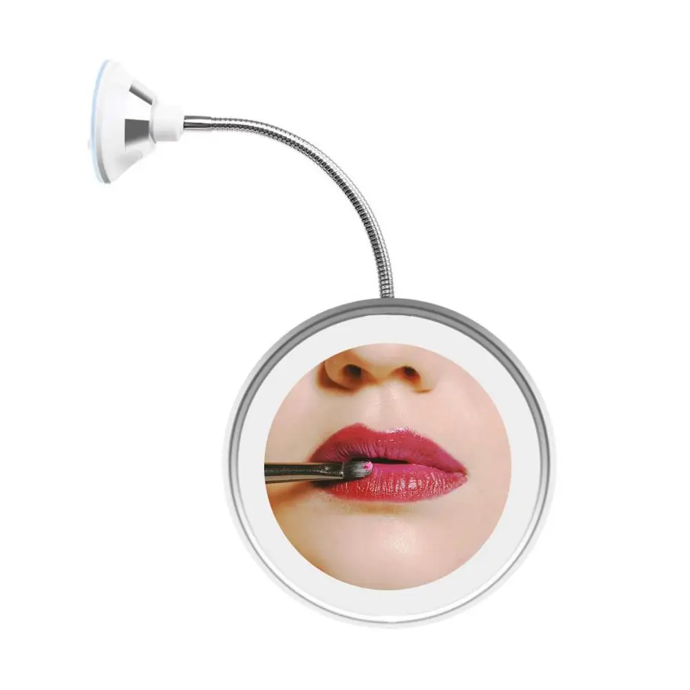

LED Mirror Makeup Mirror with LED Light Vanity Mirror 5X/7X/10X Magnifying LED Miroir Grossissant 360 Degree Rotating Adjustable