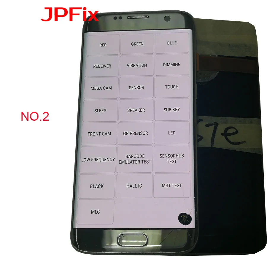 JPFIX дефектный AMOLED ЖК-экран для SAM SUNG G alaxy s7 e dge G935 сенсорный дигитайзер стекло