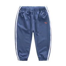 Длинные штаны-фонарики для мальчиков г., летние, средние, маленькие, весенние и осенние, новые, стильные, противомоскитные штаны для маленьких детей тонкая тесьма