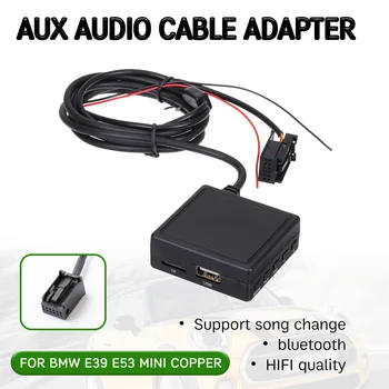 

bluetooth Aux Receiver Cable Adapter with USB,microphone Hands-free for BMW E85 E86 Z4 2003-2008 for BMW E83 X3 for MINI COOPER