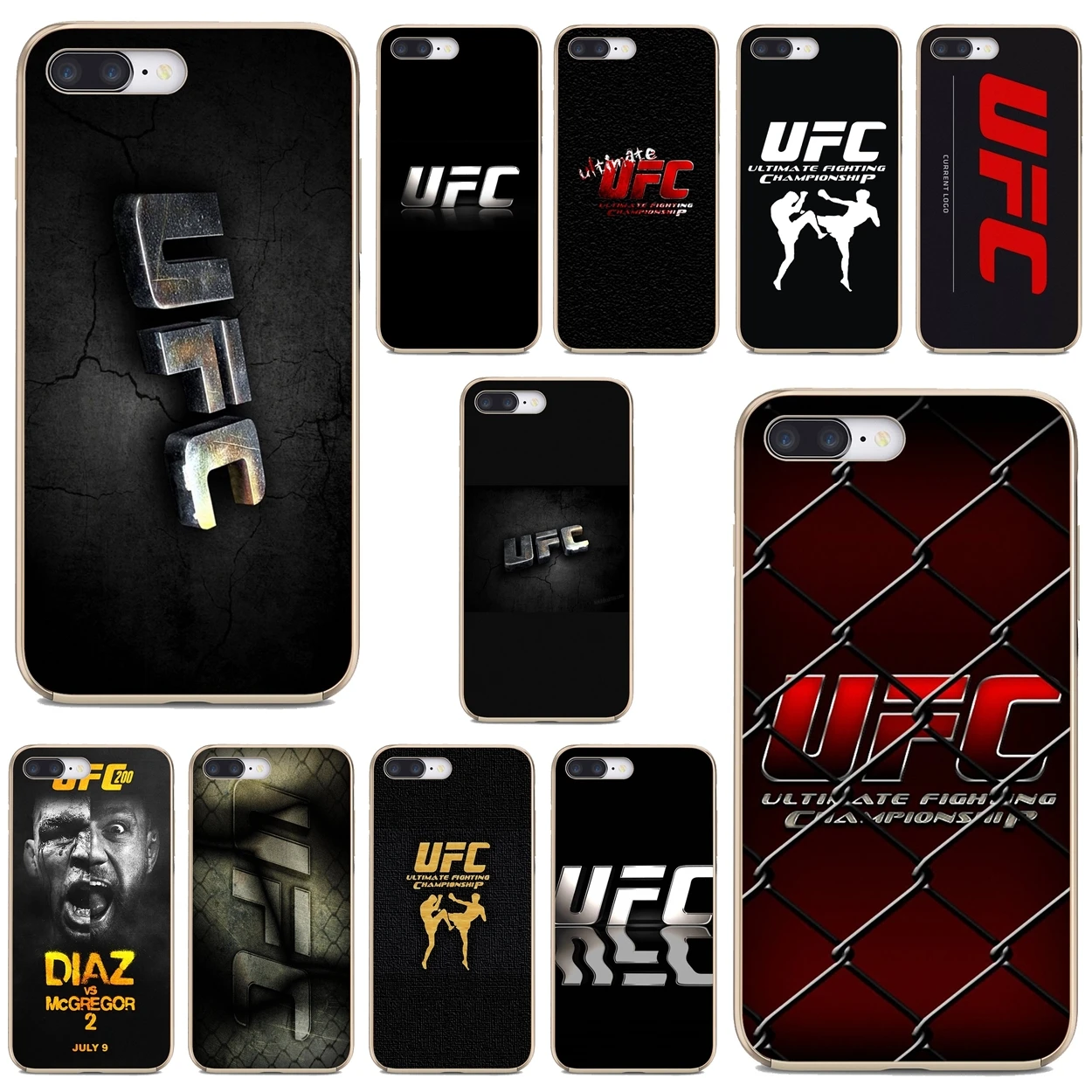 Чехол для мобильного телефона с логотипом Super-UFC-Boxer-Fighter Samsung Galaxy S7 S8 S9 S10E S20 FE Note 10 20