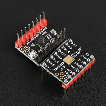 

Durable Stepper Motor Mute Driver Classic 3D Printer TMC2208 V1.0 Stepper Motor Mute Driver Silent Stability Protection