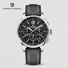 

PAGANI DESIGN Men's Watches Sport Chronograph Men Quartz Wristwatch Luxury Business 10bar Waterproof Sapphire Glass Montre Homme