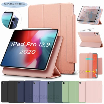 

new for ipad pro 11 inch 2020 tablet case cover Three-fold candy magnetic suction conjoined buckle flat cases apple pro 11