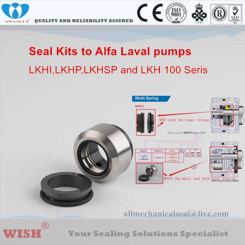 alfa laval <a href='https://www.ruidapetroleum.com/product/49'>pump</a> mechanical seal in stock