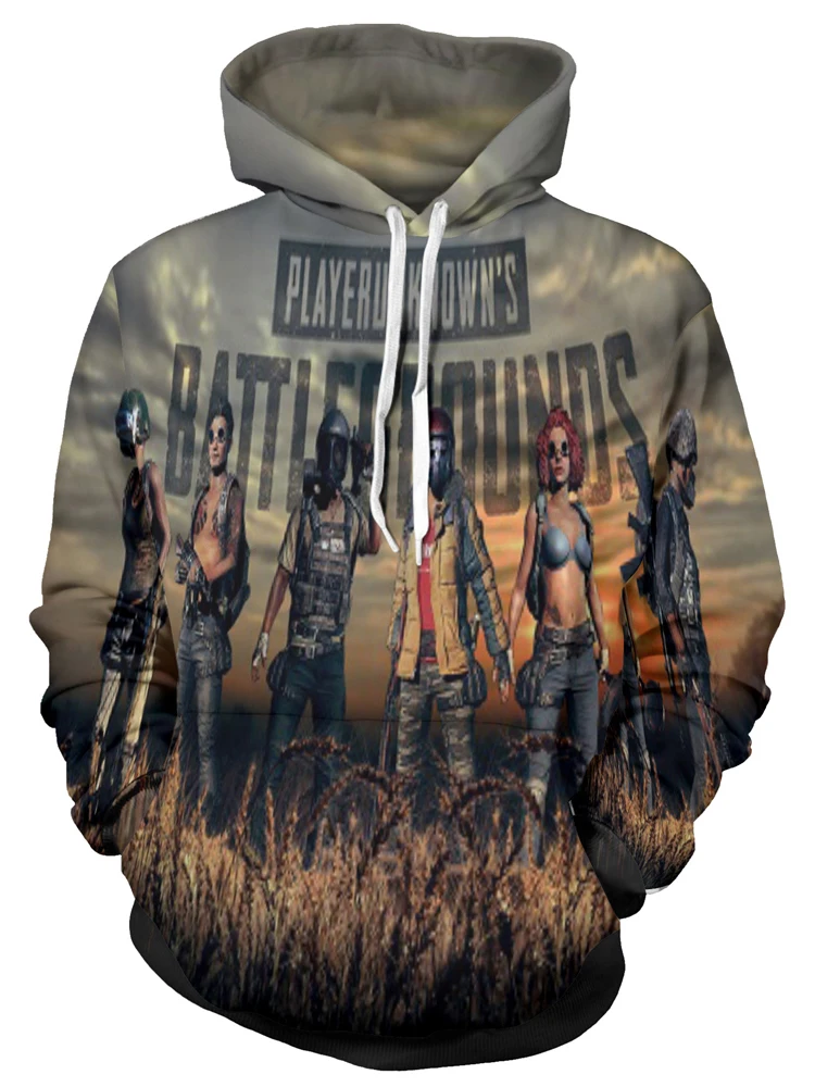 Playerunknown's BATTLEGROUNDS, косплей, 3D, игра, персонаж, Спортивная Толстовка, мужская и женская спортивная одежда, новая одежда - Цвет: 3DWY159