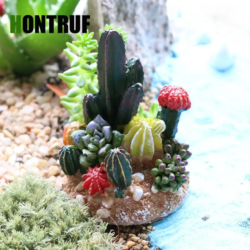 cactus aquarium decoration