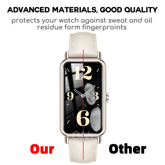 Protective Soft Glass Screen Film For Huawei Watch Fit 2, Bnad 8/6/7 Pro, Honor  Band 6 Ultimate Protection From Hebitai3cstore, $0.55