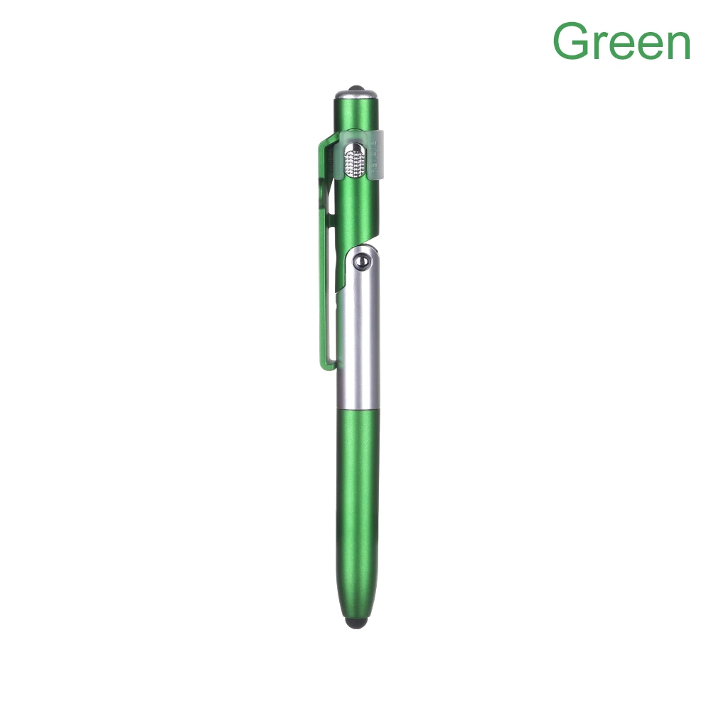 4 в 1 Складная шариковая ручка, стилус для экрана, сенсорные ручки, Универсальный мини емкостный карандаш, светодиодный, для планшета, Аксессуары для мобильных телефонов