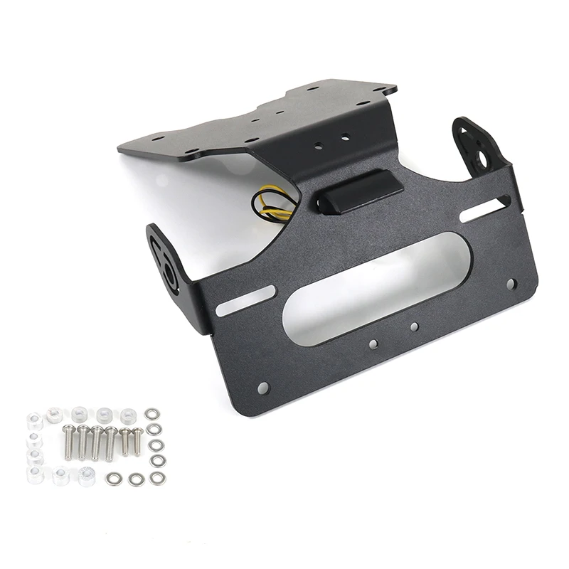 Fender Eliminator License Plate Holder Frame Bracket Rear Tail Tidy For Yamaha TENERE700 XTZ690-Tenere 700 Rally