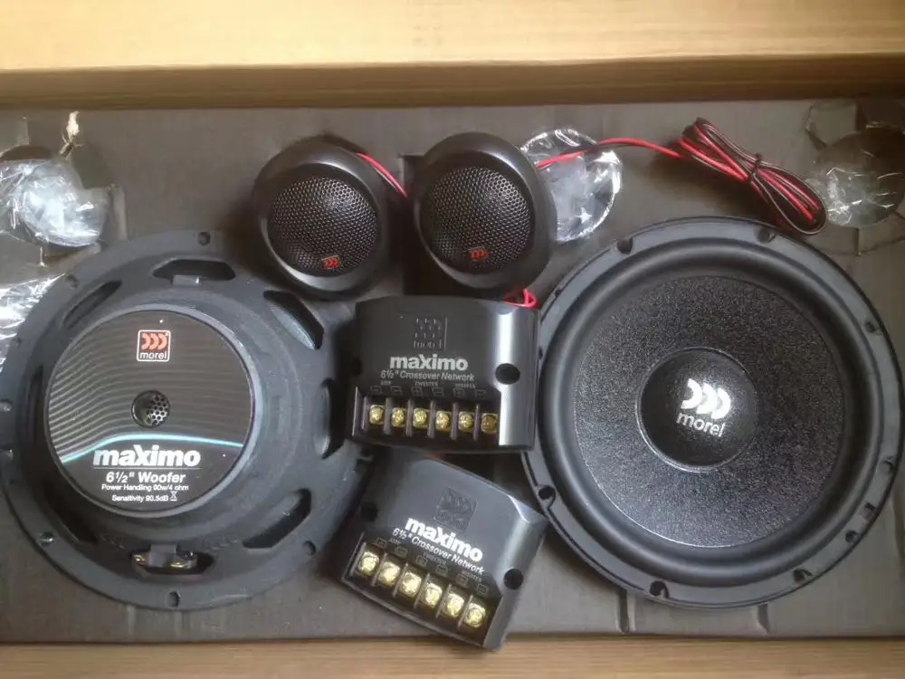 Free shipping 4 Sets Morel Maximo Tempo Ultra 602 Car Audio 6 1/2" 2