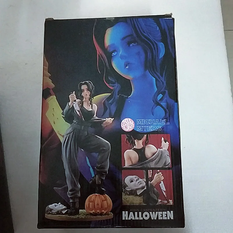 T in Retail Box NECA 3D 13th Friday Jason Leatherface бензопила Футболка Джон Карпентер Майкл Майерс Фредди кругер Pennywise Джокер фигурка - Цвет: T in Retail Box