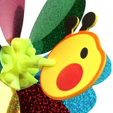 3D разноцветные Мультяшные животные насекомое пчела орнамент ветряной мельницы Домашний Сад Двор Газон вечерние украшения для детей Детские игрушки 72XF