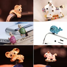 Разъем для телефона с героями мультфильмов, пылезащитная заглушка для наушников для iPhone 8, 7, 6, 6S Plus, мини-заглушка для iPhone 5, 5S, SE, аксессуары для телефонов