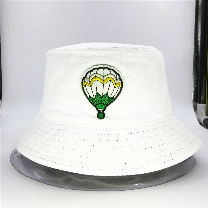 balloon embroidery cotton Bucket Hat 
