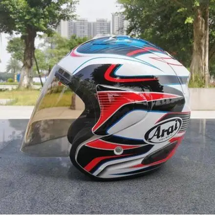 Arai R3 шлем мотоциклетный шлем с открытым внедорожным мотоциклетным шлемом Размер: S M L XL XXL, Опционный трехцветный объектив