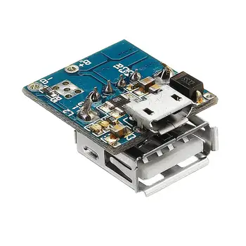 

5V Boost Step Up Power Module Lithium LiPo Battery Charging Protection Board LED Display USB for DIY Charger 134N3P Program