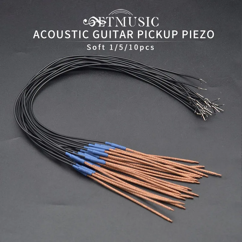 1/5/10 Soft Acoustic Guitar Equalizer Bridge Saddle Piezo Under Pickup Replacement Parts Blue | Спорт и развлечения