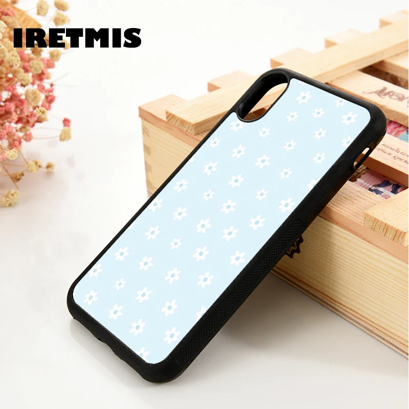 Iretmis 5 5S SE 6 6S Мягкий ТПУ силиконовый резиновый чехол для телефона iPhone 7 8 plus X Xs 11 Pro Max
